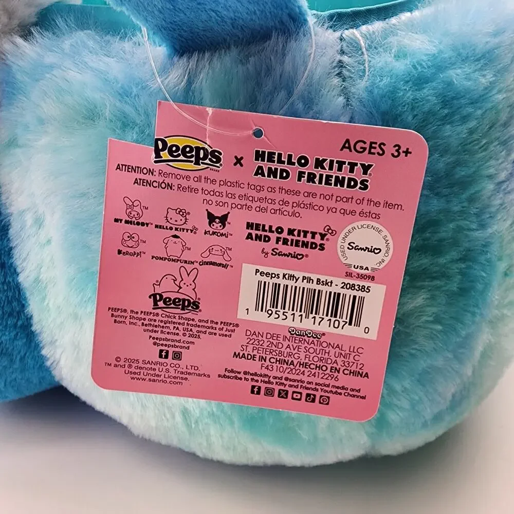 Peeps x Hello Kitty Plush Easter Basket 11